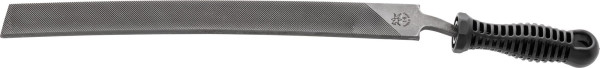 Karosársky pilník Hazet, 430 mm, dvojité ozubenie (rez): 1 = hrubé (1934-8) 3 = jemné (1934-9) zalomená plastová rukoväť, čistá hmotnosť: 0,65 kg, 1934-8