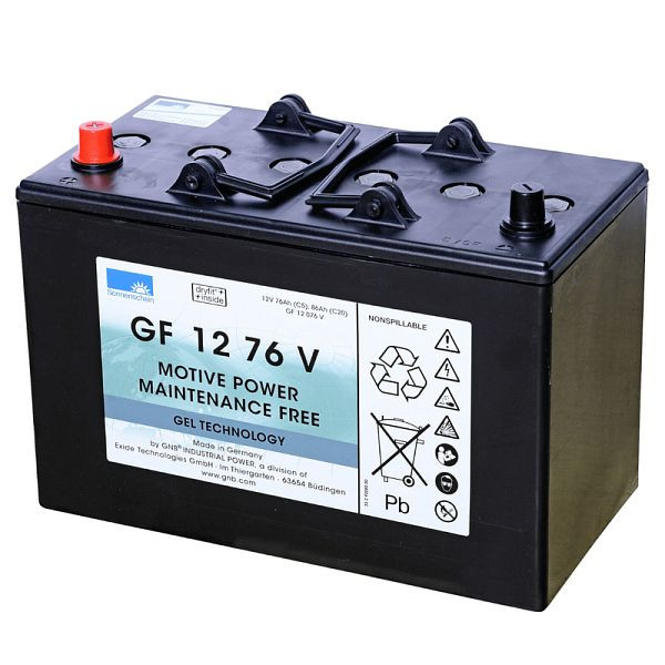 EXIDE batéria GF 12076 V, Dryfit trakcia, absolútne bezúdržbová, 130100008