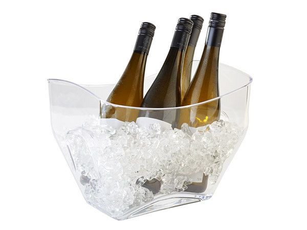 Chladnička na víno/šampanské APS, 32 x 21,5 cm, výška: 24,5 cm, MS, číra, 7 litrov, 36087