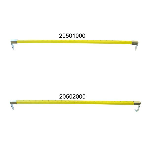 NESTLE rezacia tyč, značkovacia meter, 100cm, drevo, 20x20mm, odľahčená verzia, 20502000