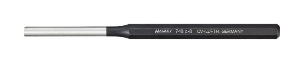 Dierovač Hazet, 6 mm, osemhranná stopka, DIN 6450 tvar C, rozmery / dĺžka: 180 mm, priemer: 6 mm, 748C-6