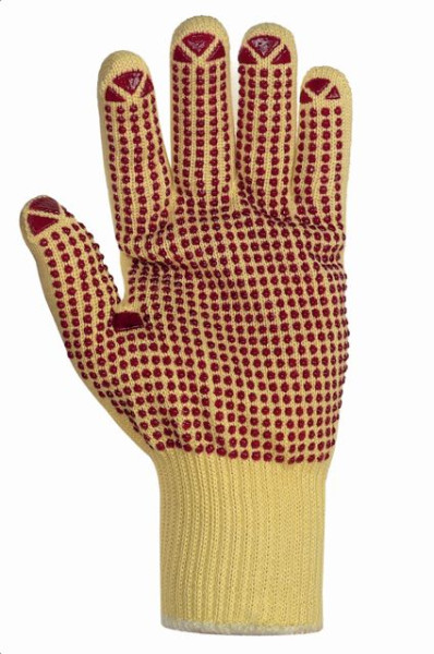teXXor strih a tepelná ochrana stredne pletené rukavice "vlákno ARAMID, PU: 240 párov, 1972-10