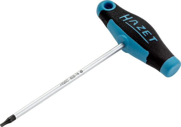 Hazet skrutkovač, s T-rúčkou, vnútorný profil TORX®, T6, 828-T6