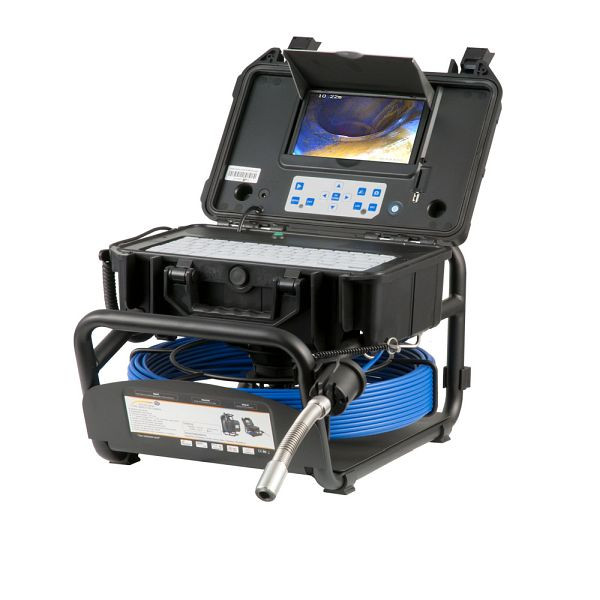 Kanalizačná kamera PCE Instruments, 40 m tlačný kábel, 23 mm hlava kamery, vodotesná do 20 m, PCE-PIC 40