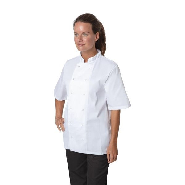 Whites Boston kuchárska bunda krátke rukávy biela L, B250-L
