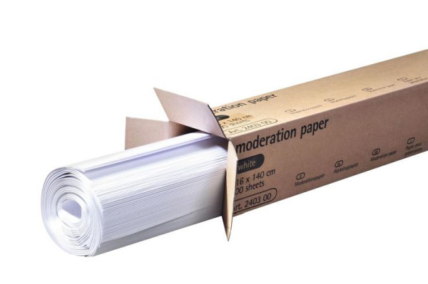 Prezentačný papier Legamaster, 100 kusov v krabici, biely, 80 g/m², 116 x 140 cm, 7-240300