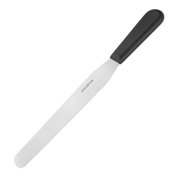 Hygiplas paletový nôž rovný 25cm čierny, D406