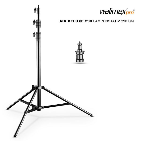 Walimex pro AIR Jumbo 290 lampový statív 290 cm, so vzduchovým odpružením, výška 120-290 cm, 16564