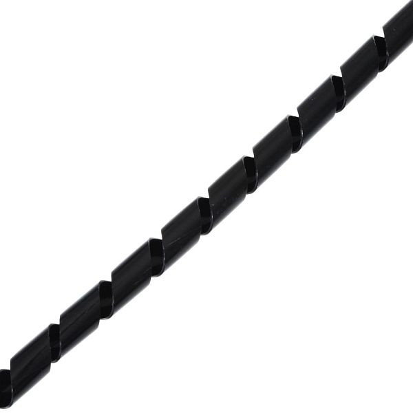 Helos špirálová káblová hadica ø 6 - 60 mm, 10m čierna, 129257