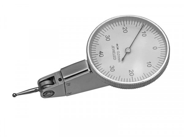 Pákové meradlo MACK, rozsah merania 0,8 mm, čítanie 0,01, tlačidlo 16,5 mm, 58-FHM-0,08/0,01