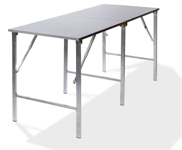 VEBA nerezový rozkladací pracovný stôl 200x80x90 cm (ŠxHxV), nerez, 23100