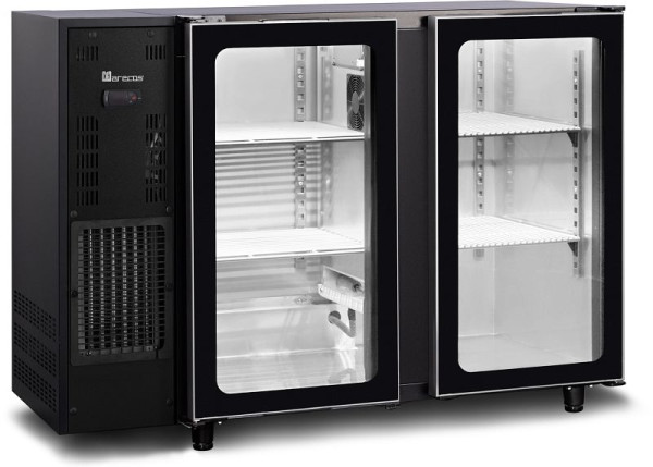 Zadný barový chladič Saro s 2 sklenenými dverami model FGB251-145PV, 486-2015