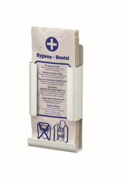 Držiak hygienických tašiek All Care MediQo-line biely (papierové vrecká), 8270