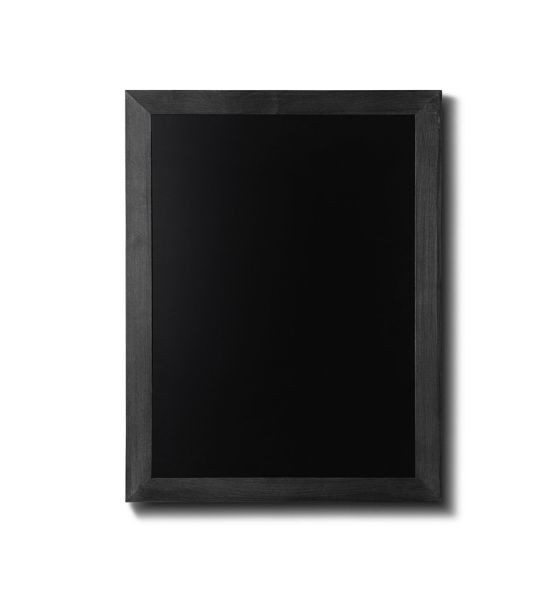 Showdown Displays tabuľové drevo, plochý rám, čierna, 50x60, CHBBL50x60