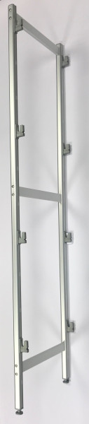 Hliníkový bočný panel Saro pre hĺbku 373 / výšku 1700 mm, 480-1305