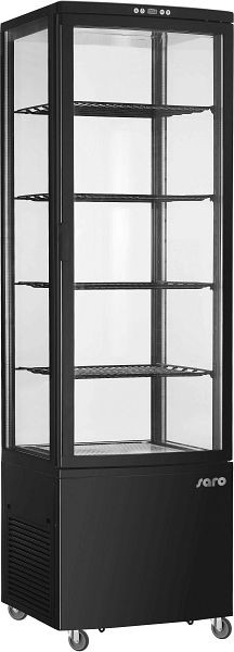 Chladiaca vitrína Saro, 235 litrov model SVEN čierna, 330-1036