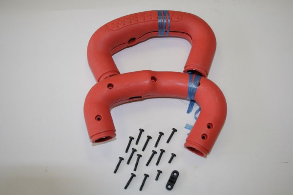 ELMAG PVC rukoväte červené pre MiniMix (1x ľavá, 1x pravá), 9601343