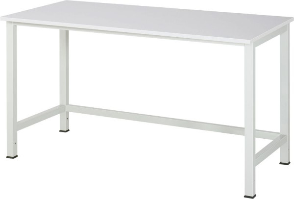 Pracovný stôl RAU séria 900, melamínová doska, 1500x825x800 mm, 03-900-1-M22-15.12