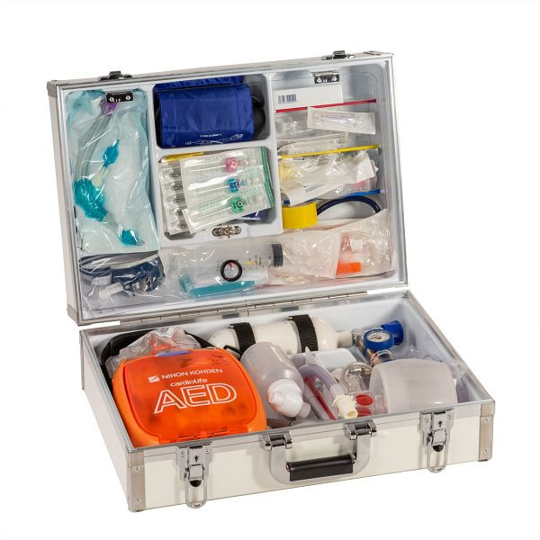 MBS Medizintechnik EUROsafe AED núdzový kufrík s kompletnou náplňou, 533426