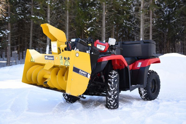 RAMMY snehová fréza 120 ATV PRO, šírka záberu: 1,18 m, motor 420 cm3, 74131176