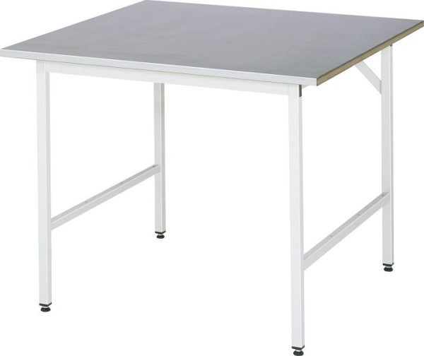 Pracovný stôl zo série RAU Jerry (základný stôl), Š1000 x H1000 x V800-850 mm, 06-500ES10-10.12
