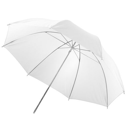 Walimex dáždnik presvetlený biely, 84cm, 12132