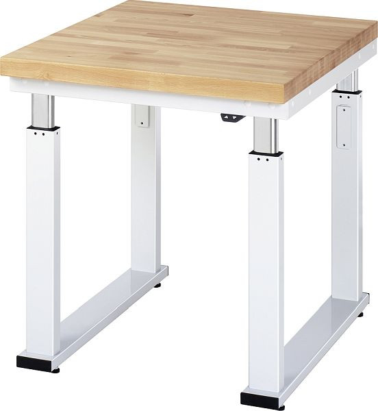 Pracovný stôl RAU série adlatus 600 (elektricky výškovo nastaviteľný), 750x900x900 mm, 08-WB-075-090-B