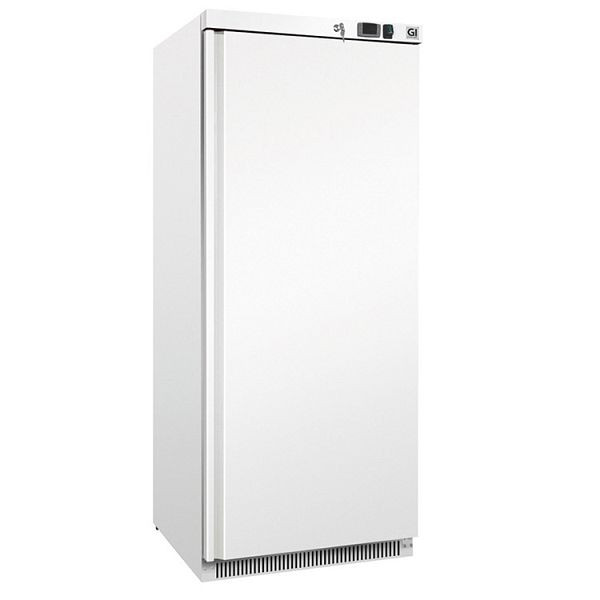 Gastro-Inox biela oceľová chladnička 600 litrov, staticky chladená s ventilátorom, čistý objem 580 litrov, 201 100