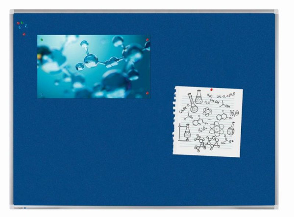 Nástenka Legamaster PREMIUM, textil modrá 100 x 150 cm, 7-141563