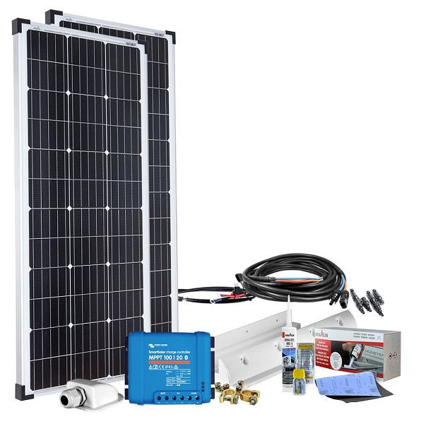 Solárny systém pre karavany Offgridtec mPremium+ L 200W 12V MPPT, 4-01-012420