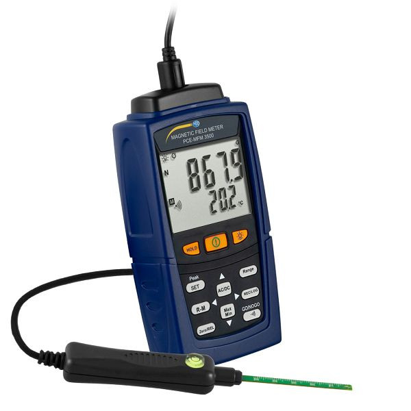 Prístroj na meranie magnetického poľa PCE Instruments, 0 - 3000 mT, 0 - 30 000 G, PCE-MFM 3500
