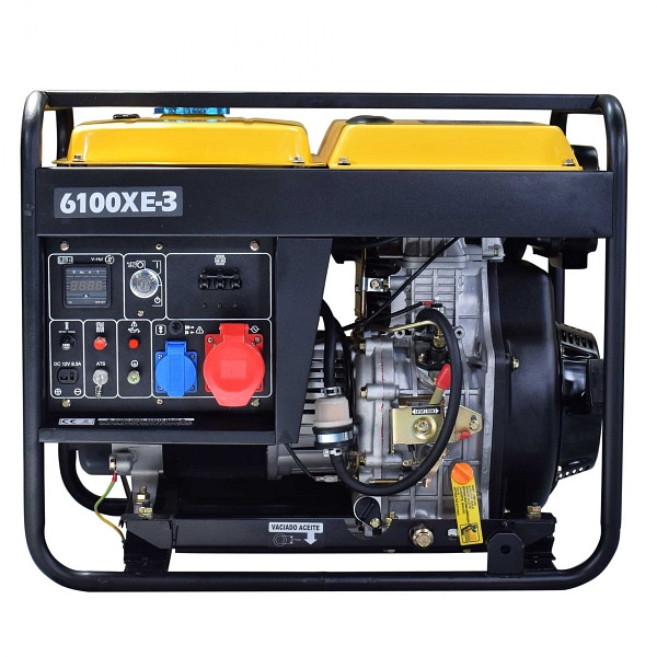 KOMPAK 6,9 kVA Dieselový generátor 6100XE-3 400V Generátor súpravy generátora, NT-6100XE-3