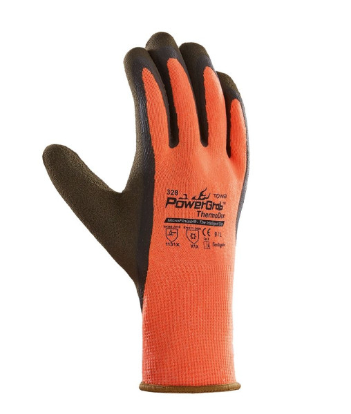 Towa zimné rukavice PowerGrab Thermodex, veľkosť: 7, balenie: 72 párov, 2273-7