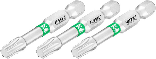 Hrot Hazet, plný šesťhran 6,3 (1/4 palca), vnútorný profil TORX®, T30, počet nástrojov: 3, dlhá verzia, veľkosť kľúča: T30, 2223NSLG-T30/3
