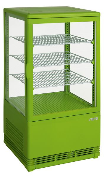 Saro mini cirkulačná vzduchová chladiaca vitrína model SC 70 zelená, 330-10041