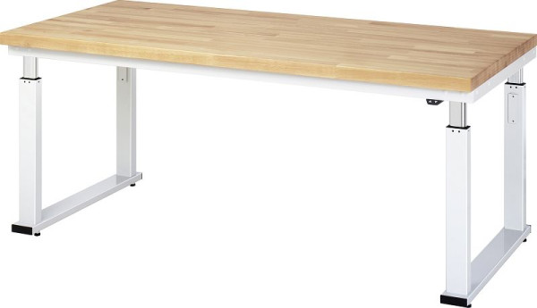 Pracovný stôl RAU série adlatus 600 (elektricky výškovo nastaviteľný), 2000x900x900 mm, 08-WB-200-090-B