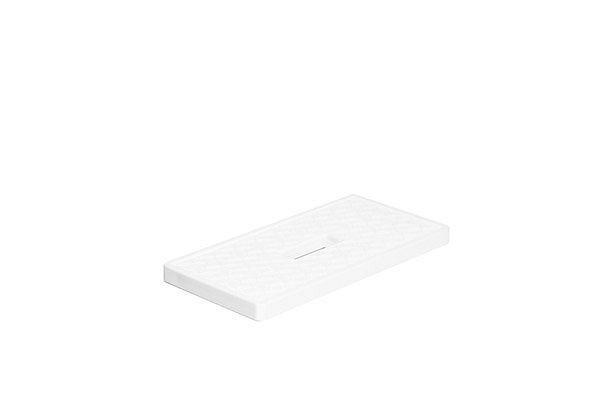 APS cold pack, 41 x 21 cm, výška: 2,5 cm, polyetylén, biela, plnená chladiacou kvapalinou, 10782