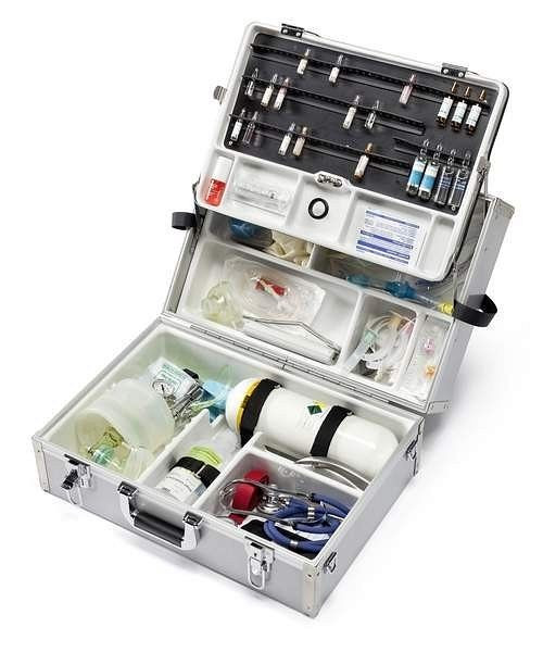 MBS Medizintechnik núdzový kufrík s náplňou DIN 13232 -2011 - EuroSafe IV, VAL43000-DIN-13232