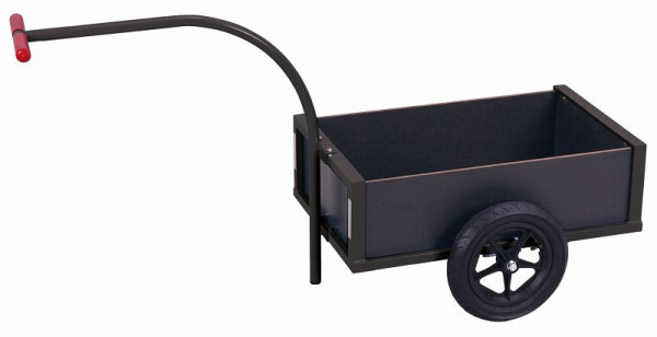 Ľahký ručný vozík VARIOfit, vonkajšie rozmery: 1 575 x 625 x 765 mm (ŠxHxV), súprava kolies: pneumatiky, zu-1181/AG