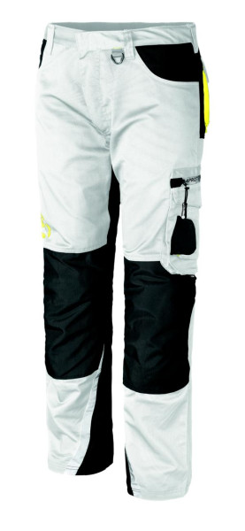 4PROTECT nohavice COLORADO, veľkosť: 46, farba: biela/sivá, 10ks, 3854-46