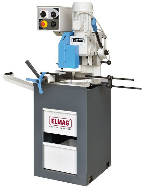 ELMAG kotúčová píla na kov, VM 315-L, 17/34 ot./min., vrátane čističa triesok pre rozstup zubov T 6, 78046