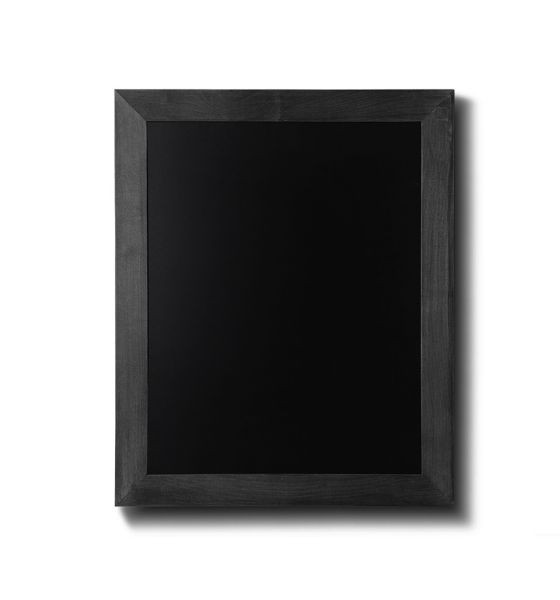 Showdown Displays drevené tabule, plochý rám, čierna, 40x50, CHBBL40x50