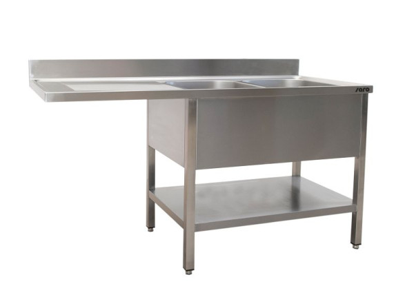 Saro odtokový stôl do umývačky riadu pravý, 1200mm, 700-3100R