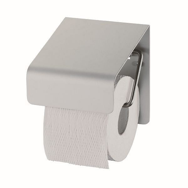 Držiak toaletného papiera Air Wolf, séria Omicron II, V x Š x H: 150 x 130 x 130 mm, eloxovaný hliník, 35-711