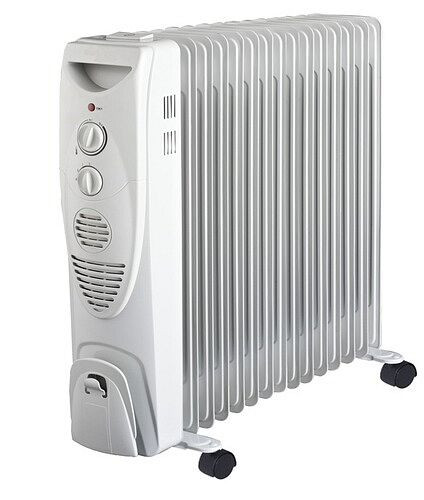 MMXX olejový radiátor s termostatom 9-sekčný, 3-stupňový, 2000 watt, 25249