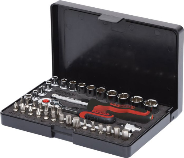 Sada nástrčných kľúčov KS Tools 1/4" CHROMEplus, 40 kusov, 918,0640